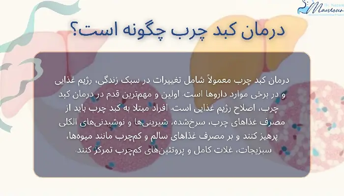 درمان کبد چرب